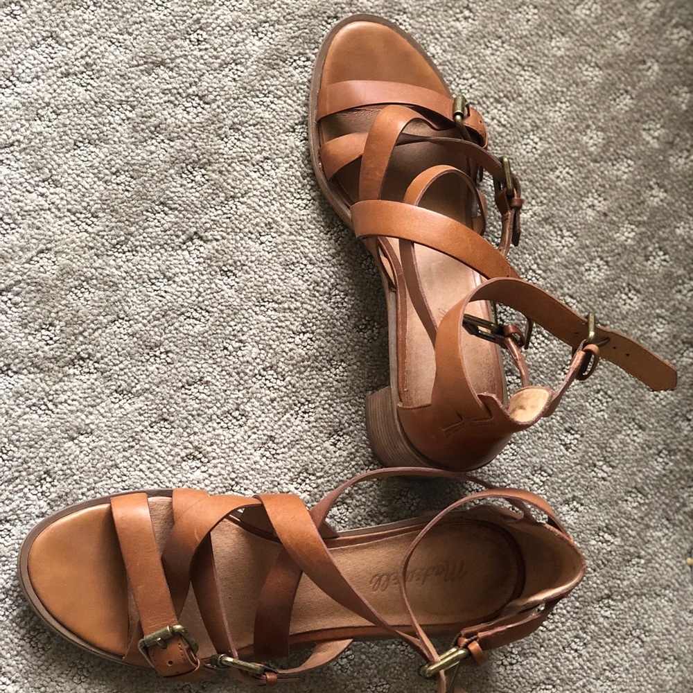 Madewell open toe shoes